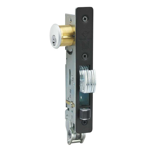 Adams Rite MS1890-3016-335 MS Deadlock/Deadlatch Flat Faceplate 1-1/8 Backset Flat Strike RH or LHR Black MS1890-3016-335