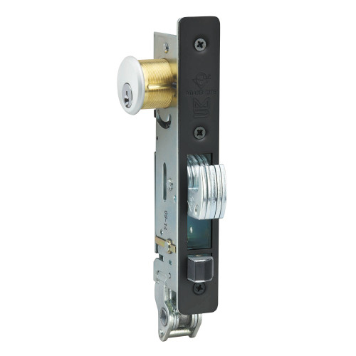 Adams Rite MS1890-4015-335 MS Deadlock/Deadlatch Flat Faceplate 1-1/2 Backset Flat Strike LH or RHR Black