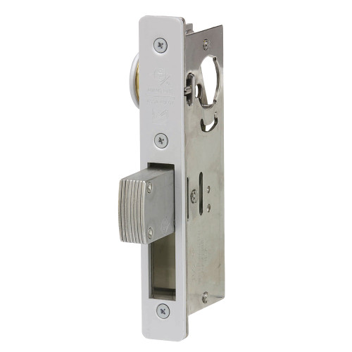 Adams Rite MS1950-310-628 MS Deadlock Flat Faceplate 1-1/8 Backset Straight Bolt Aluminum