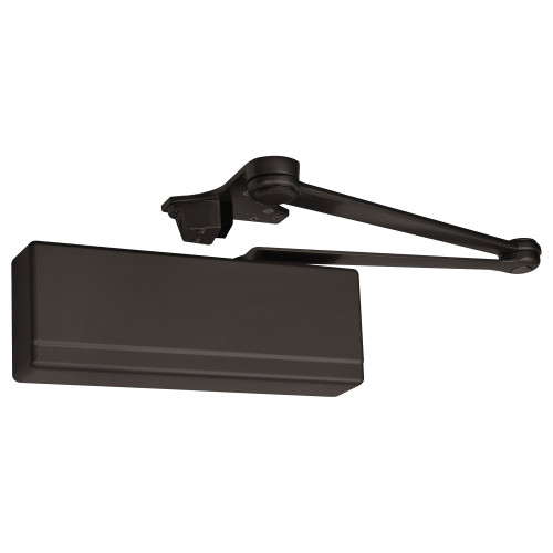 Sargent 281-CPS TB EB Surface Door Closer Heavy Duty Parallel Arm with Compression Stop Thru Bolts Sprayed Dark Bronze Enamel