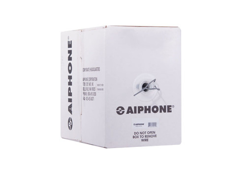 Aiphone 85160210C Wire 2 Conductor 16awg Low Cap PE Solid Non-Shielded 1000 Feet
