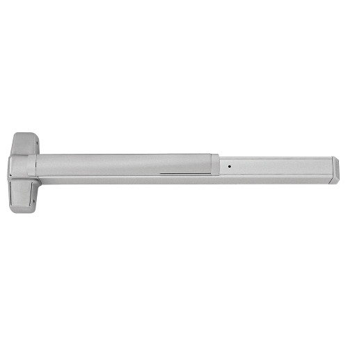 Von Duprin RX9849EO 4 26D Grade 1 Concealed Vertical Cable Exit Bar 48 Device 82 to 96 Door Height Exit Only Request to Exit Switch Hex Dogging Satin Chrome Finish Field Reversible