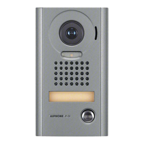 Aiphone JO-DV Video Doorbell With Color Camera And A Die-Cast Zinc Face Plate