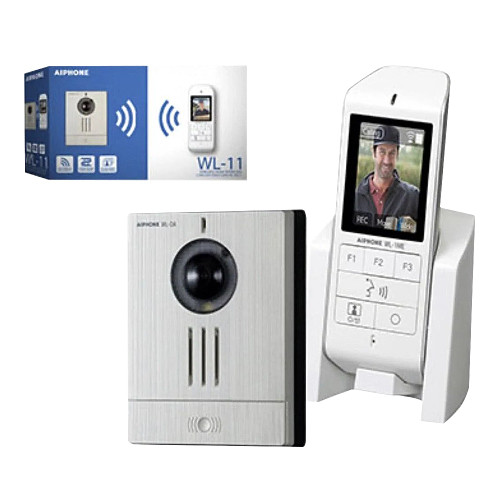 Aiphone WL-11.E1 Wireless Video Intercom Set For North America Includes: WL-DA WL-1ME WLW-CE and BLJ06W050040P2-U