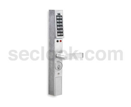Alarm Lock DL1300/10B1 Pushbutton Aluminum Door Trim 2000 Users 40000 Event Audit Trail Straight Lever Oil Rubbed Bronze DL1300/10B1