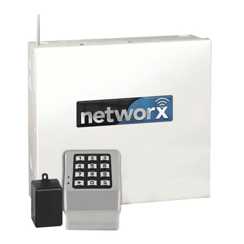 Alarm Lock NETDKPAK US26D Digital Wireless Keypad Kit Includes Wireless Reader and Network Panel  RX/Remote Release/Battery Backup/Plug and Play Transformer Satin Chrome Finish