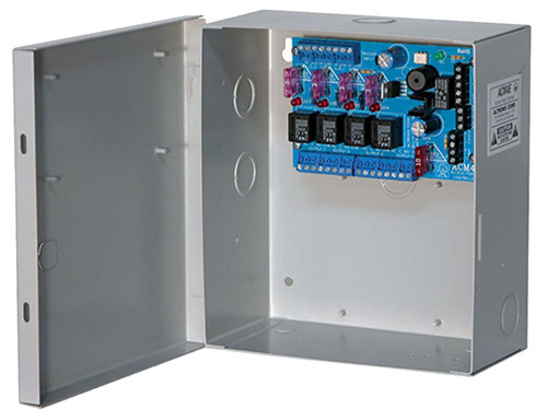 Altronix ACM4E Access Power Controller Input 12/24VAC/DC 4 Fused Outputs With Enclosure