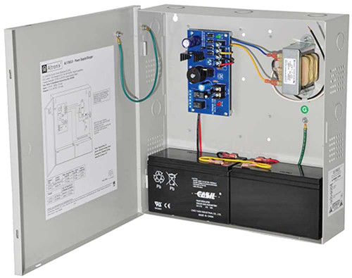 Altronix AL176ULX Power Supply/Charger Input 115VAC 60Hz at 06A Single PTC Output 12/24VDC at 175A Grey Enclosure AL176ULX
