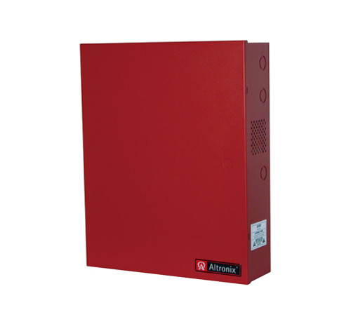 Altronix AL642ULADA NAC Power Extender Input 120VAC 60Hz at 4A Class 2 Rated Power Limited Outputs Red Enclosure