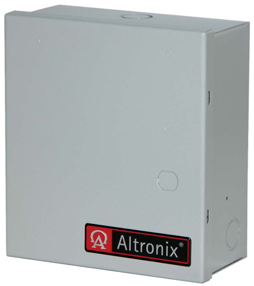 Altronix ALTV244ULCB CCTV Power Supply Input 115VAC 50/60Hz at 09A 4 PTC Protected Outputs 24VAC at 35A or 28VAC at 3A Grey Enclosure