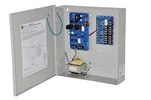 Altronix ALTV615DC8UL CCTV Power Supply Input 115VAC 50/60Hz at 09A 8 Class 2 PTC Protected Outputs 6/15VDC at 4A Grey Enclosure ALTV615DC8UL