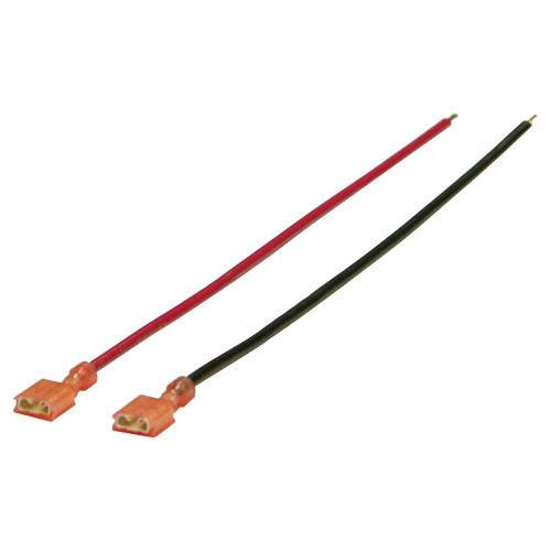 Altronix BL2 8 Battery Leads 18 AWG Guage 025 Push-in Connector Black and Red BL2