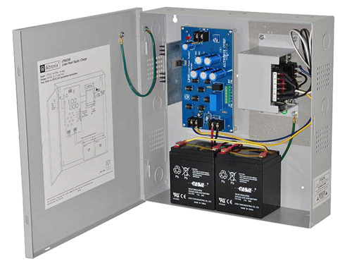 Altronix LPS5C24X Linear Power Supply/Charger 115VAC 50/60Hz at 16A Input 24VDC at 35A Output Grey Enclosure LPS5C24X