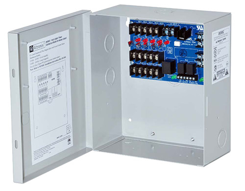 Altronix MOM5C Power Distribution Module 12/24VDC from Power Supply Input 5 Class 2 Power Limited PTC Protected 12/24VDC at 2A Outputs