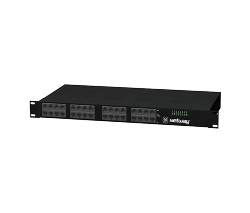 Altronix NetWay16 PoE Midspan 115VAC 50/60Hz at 49A Input 16 Port Unit Provides Up to 30W Max