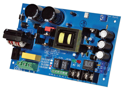 Altronix OLS200 Offline Switching Power Supply Board 115VAC 50/60Hz at 19A Input 12/24VDC at 10A Output