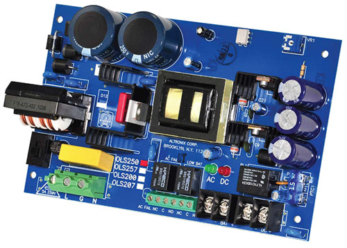 Altronix OLS250 Offline Switching Power Supply Board 115VAC 50/60Hz at 19A Input 24VDC at 10A Output