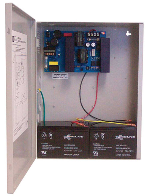 Altronix SMP10C24X Power Supply/Charger 115VAC 60Hz at 145A Input Single 24VDC Output at 10A Grey Enclosure SMP10C24X