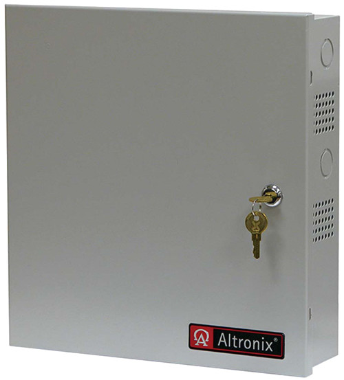 Altronix SMP5CTX Power Supply/Charger 115VAC 50/60Hz at 095A or 230VAC 50/60Hz at 05A Input 12/24VDC at 4A Output Grey Enclosure