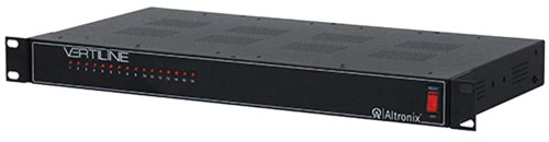 Altronix VertiLine33TD DC CCTV Rack Mount Power Supply 115VAC 60Hz at 3A Input 16 PTC Protected Outputs 12VDC at 16A Max Total VertiLine33TD