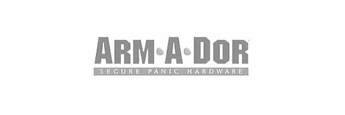 Arm-A-Dor A101-F01 Exit Device Automatic Relock Fire Rated No Alarm 3' to 4' Doors 6-3/4 Jambs Aluminum