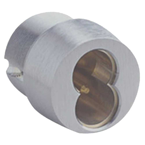 Arrow 16CRT-27XAR18 26D SFIC Mortise Housing 6/7-Pin 1-1/4 AR18 Adams Rite Cam Tapered Head Satin Chrome 16CRT-27XAR18 26D