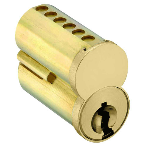 Arrow 7100CRP-UCXDB 4 SFIC Core 7-Pin Uncombinated Best D Keyway Plain Face No Logo Satin Brass 7100CRP-UCXDB 4