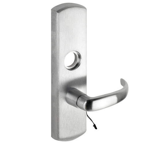Von Duprin M996L-17KN-M 26D RHR Grade 1 Motorized Lever Trim Cylinder Override Less Cylinder Mortise Prep 17KN Lever Style Satin Chrome Finish Right Hand Reverse M996L-17KN-M 26D RHR