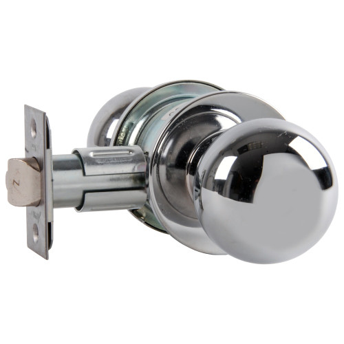 Arrow MK01-BD-26 Grade 2 Passage Cylindrical Lock Ball Knob Non-Keyed Bright Chrome Finish Non-handed