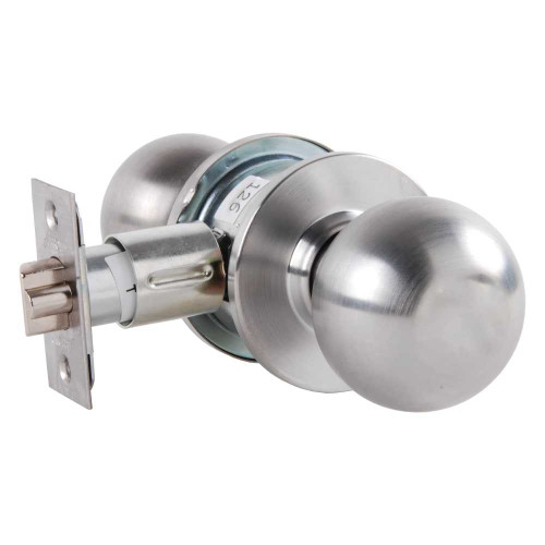 Arrow MK05-BD-26D Grade 2 Communicating Cylindrical Lock Ball Knob Non-Keyed Satin Chrome Finish Non-handed MK05-BD-26D