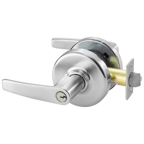 Corbin Russwin CL3162 AZD 626 Grade 1 Communicating Cylindrical Lock Armstrong Lever D Rose Conventional Cylinder Satin Chrome Finish Non-handed