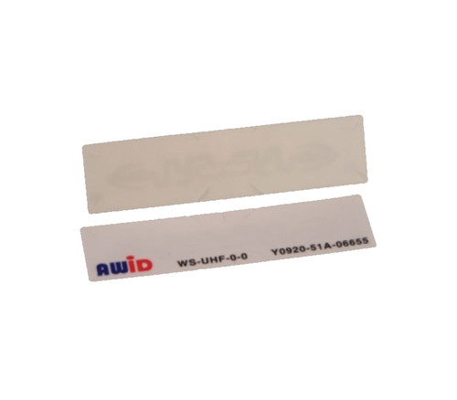 AWID WS-UHF-0-0 Windshield Tag Adheres Permanently Inside Windshield Reading Distance up to 25 Feet Batteries not Needed - Passive Tag Technology Secure - for One-Time Use - Shows Tampering WS-UHF-0-0