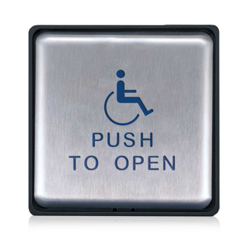 BEA 10EMS4751-900 475 Square - 900 MHZ Push to Open Text and Handicap Logo 10EMS4751-900