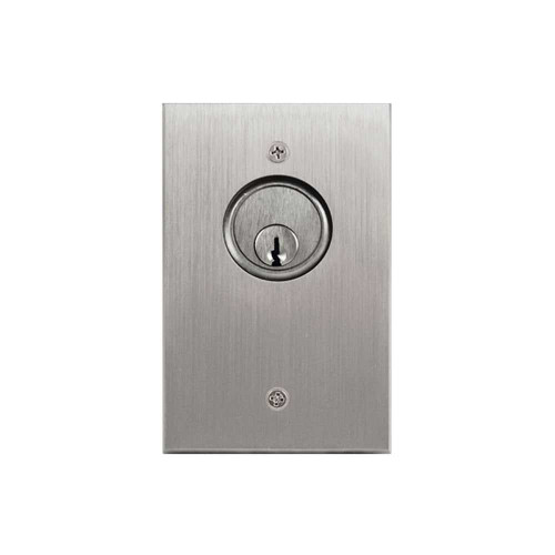 BEA 10KEYSWITCHONF Access Control Switch Plate Single Gang On/Off cylinder not included 10KEYSWITCHONF