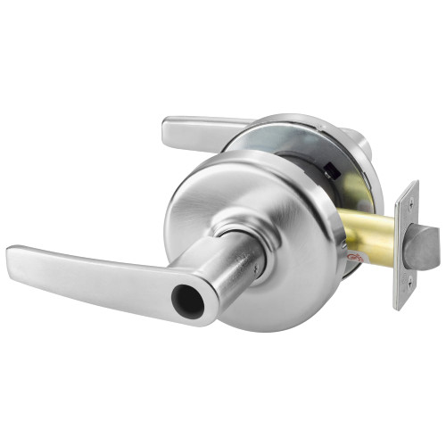 Corbin Russwin CL3161 AZD 626 LC Grade 1 Entry/Office Cylindrical Lock Armstrong Lever D Rose Conventional Less Cylinder Satin Chrome Finish Non-handed