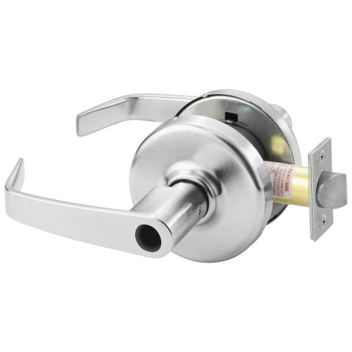 Corbin Russwin CL3152 NZD 626 LC Grade 1 Classroom Intruder Cylindrical Lock Newport Lever D Rose Conventional Less Cylinder Satin Chrome Finish Non-handed CL3152 NZD 626 LC