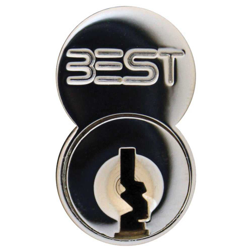 BEST 1C7H1625 SFIC Core 7-Pin H Keyway Bright Chrome Finish 1C7H1625