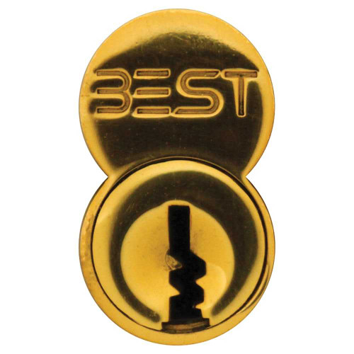 BEST 1C7K1605 SFIC Core 7-Pin K Keyway Bright Brass Finish 1C7K1605