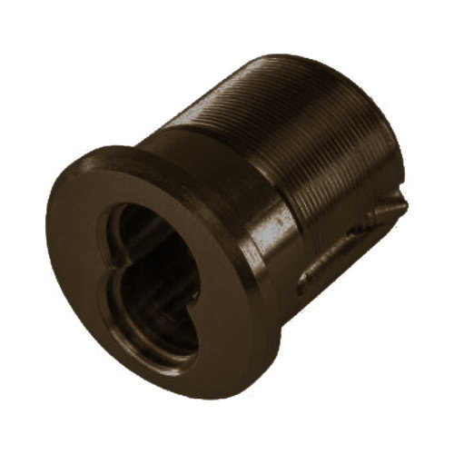 BEST 1E74-C181RP3690 Standard 1-1/4 Mortise Cylinder 7-Pin SFIC Prep Less Core C181 Straight Cam For Use With Adams Rite Dark Bronze Painted Finish 1E74-C181RP3690