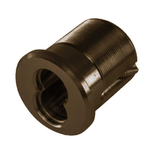 BEST 1E7428C161RP3613 Standard 1-3/4 Mortise Cylinder 7-Pin SFIC Prep Less Core C161 Clover Cam For Use With Arrow/Corbin Russwin Deadbolt Dark Oxidized Satin Bronze Oil Rubbed Finish 1E7428C161RP3613