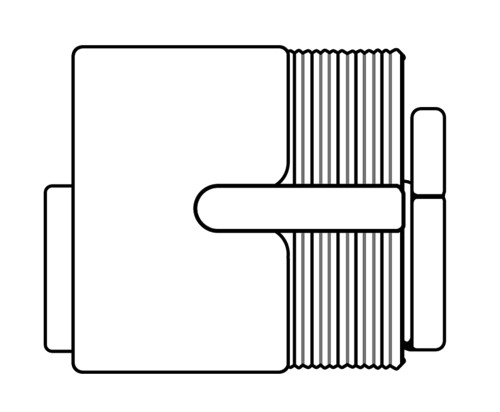BEST 1EN7N-C258 Concealed Mortise Cylinder 6/7 Pin 1-1/4 C258 Standard Cam for N Escutcheon