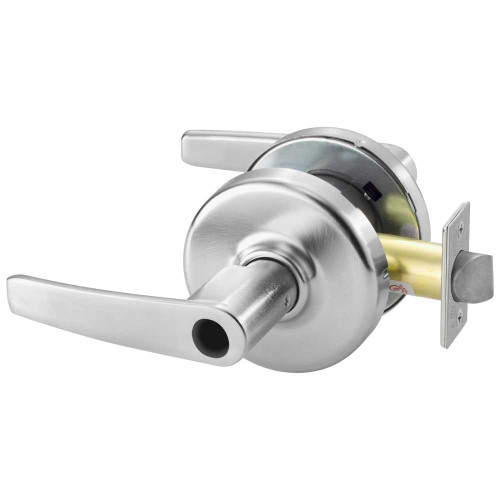 Corbin Russwin CL3151 AZD 626 LC Grade 1 Entrance/Office Cylindrical Lock Armstrong Lever D Rose Conventional Less Cylinder Satin Chrome Finish Non-handed CL3151 AZD 626 LC