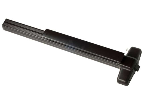 Von Duprin XP99EO-F 3 313 Grade 1 Extra Protection Fire Rated Rim Exit Device Wide Stile Pushpad 36 Exit Only Less Trim Less Dogging Dark Bronze Anodized Aluminum Finish Non-Handed XP99EO-F 3 313