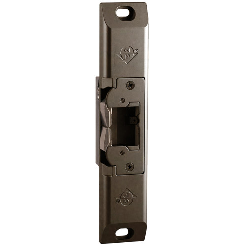 Adams Rite 74R1-121 Electric Strike Field Selectable Fail Safe/Fail Secure For Rim Exit Devices For Aluminum Hollow Metal or Wood Applications 9 x 1-3/4 Faceplate 12 16 24 VAC/DC Dark Bronze Ritecoat Paint