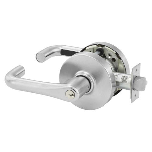 Sargent 28-10G05 LJ 26D Grade 1 Entrance or Office Cylindrical Lock J Lever Conventional Cylinder Satin Chrome Finish Not Handed 28-10G05 LJ 26D
