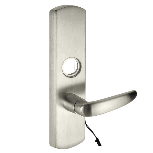 Von Duprin M996L-BE-07-M US15 LHR Grade 1 Motorized Lever Trim Blank Escutcheon Mortise Prep 07 Lever Style Satin Nickel Plated Clear Coated Finish Left Hand Reverse Von Duprin M996L-BE-07-M US15 LHR Grade 1 Motorized Lever Trim Blank Escutcheon Mortise Prep 07 Lever Style Satin Nickel Plated Clear Coated Finish Left Hand Reverse