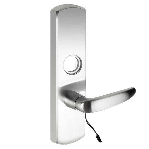 Von Duprin M996L-BE-07-M US26 RHR Grade 1 Motorized Lever Trim Blank Escutcheon Mortise Prep 07 Lever Style Bright Chrome Finish Right Hand Reverse M996L-BE-07-M US26 RHR