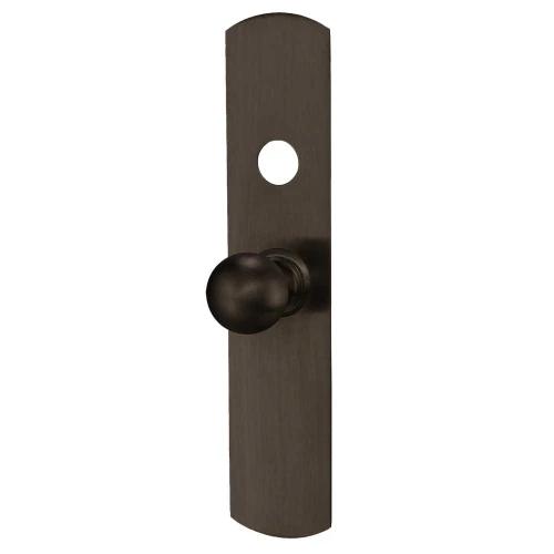 Von Duprin 880K-M US10B 88 Series Classroom Knob with Escutcheon Trim Less Cylinder Mortise Prep Dark Oxidized Satin Bronze Oil Rubbed Finish 880K-M US10B