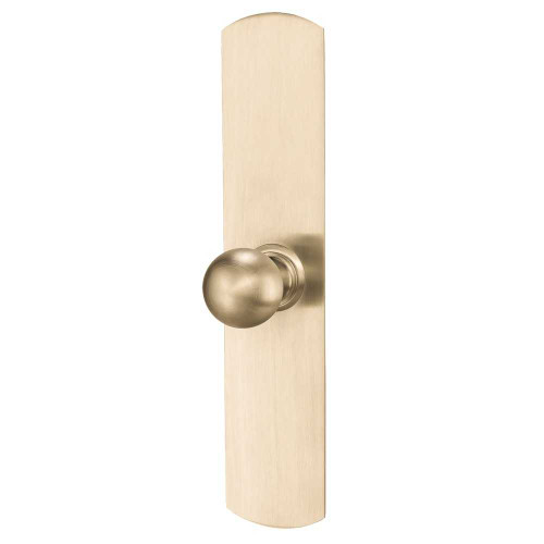 Von Duprin 880K-BE-M US4 88 Series Passage Knob with Escutcheon Trim Mortise Prep Satin Brass Finish 880K-BE-M US4