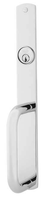 Von Duprin 696NL-R/V US26 Night Latch Pull Trim Rim/Vertical Rod Prep Bright Chrome Finish 696NL-R/V US26